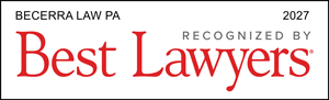 BECERRA LAW PA 2027 RECOGNIZED BY Best Lawyers
